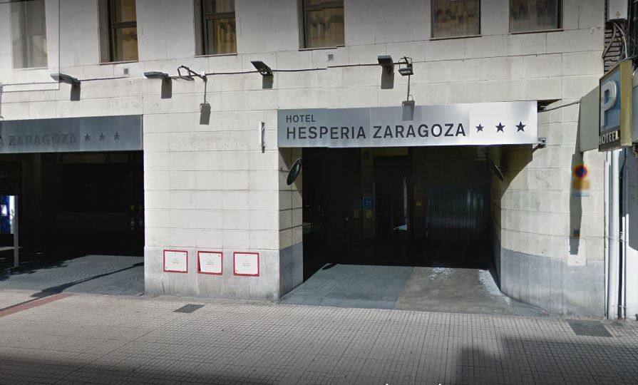 Hotel Hesperia Zaragoza Centro Exterior foto